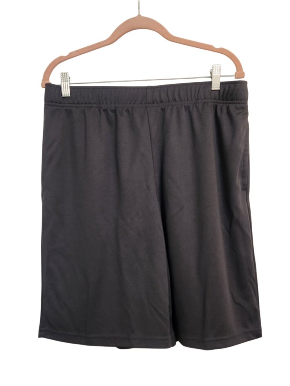 TEK GEAR Cool Tek Gray Shorts With Pockets Size L